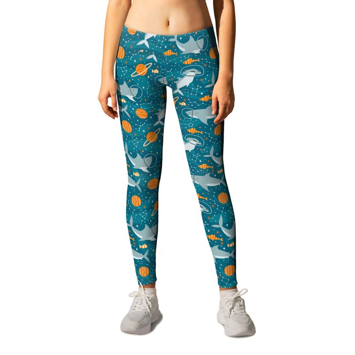 Space Sharks Leggings