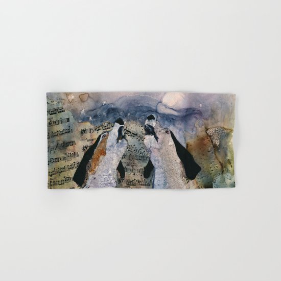 Once in a "Blue Tick" Moon Hand & Bath Towel