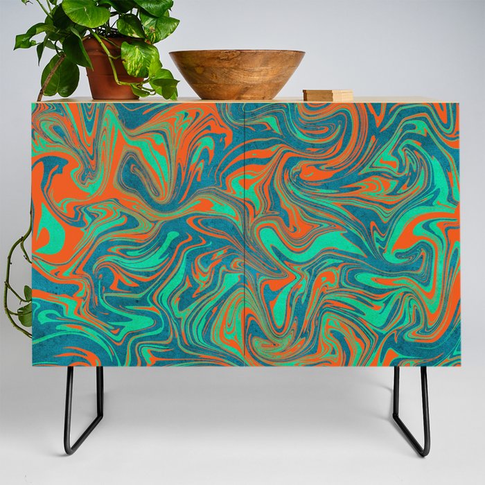 Poison wave Credenza