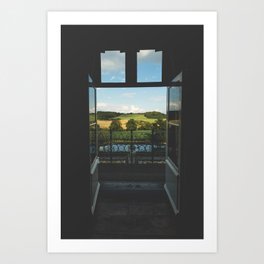Room with a view/ Castle Window/ Art Print Photography Art Print
