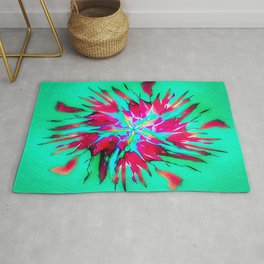 shatter , explode break to pieces Rug