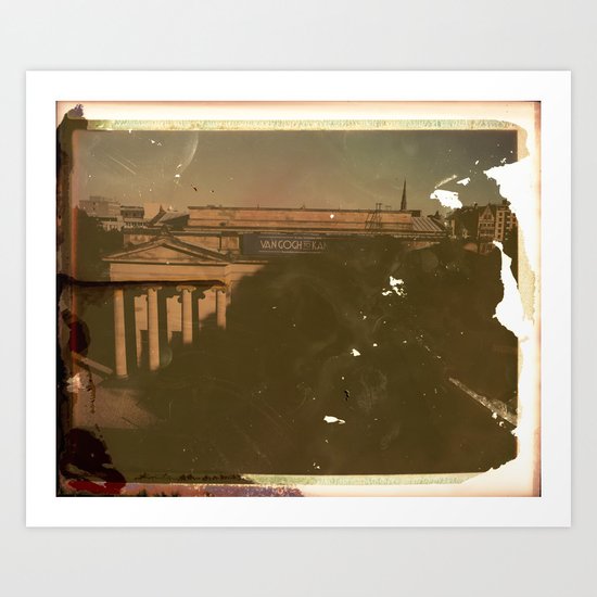The Mound, Edinburgh Art Print