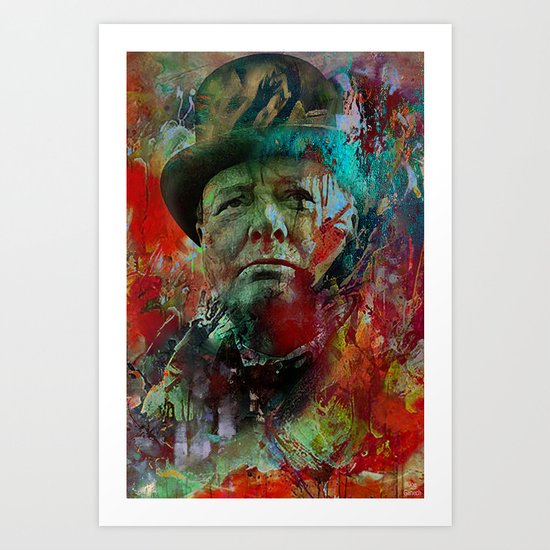 Churchill Art Print