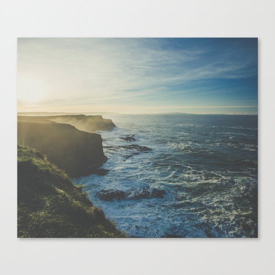 I Will Come Back But First... // Landscape // Edge of Cliff Photography #society6 #art #prints Canvas Print