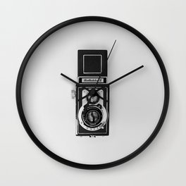 Vintage Camera Wall Clock
