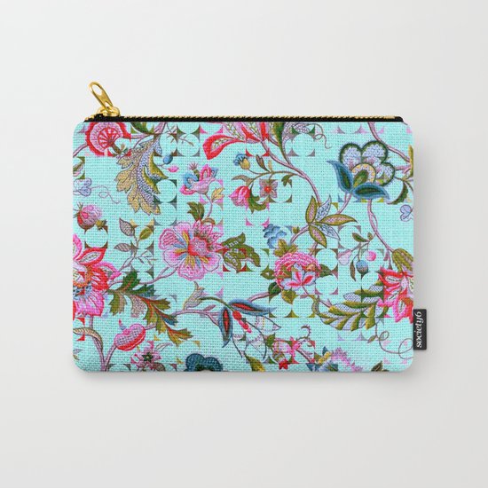 ancient floral Carry-All Pouch