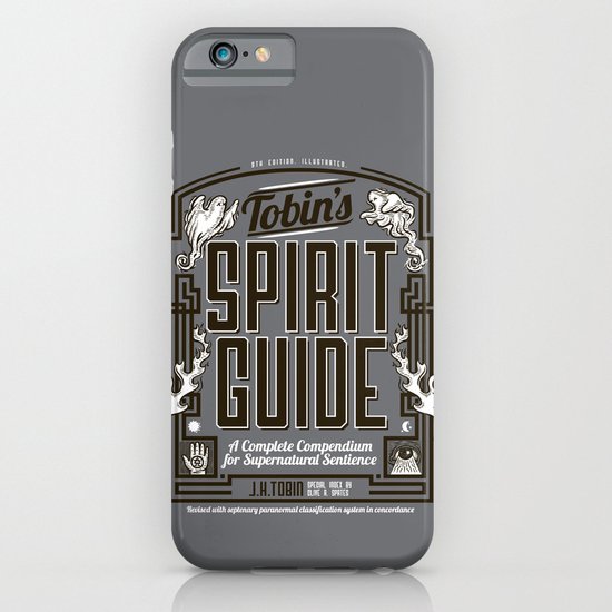 The Ghostbusters Greatest Resource: Tobin's Spirit Guide. iPhone & iPod Case