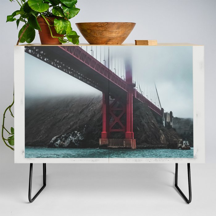 San Francisco Golden Gate Bridge Credenza