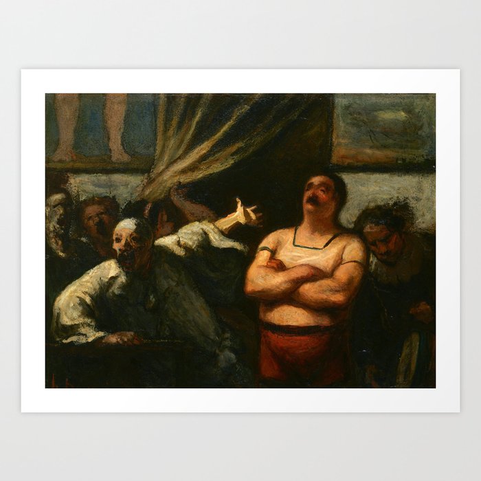 Honoré Daumier "The Strong Man" Art Print
