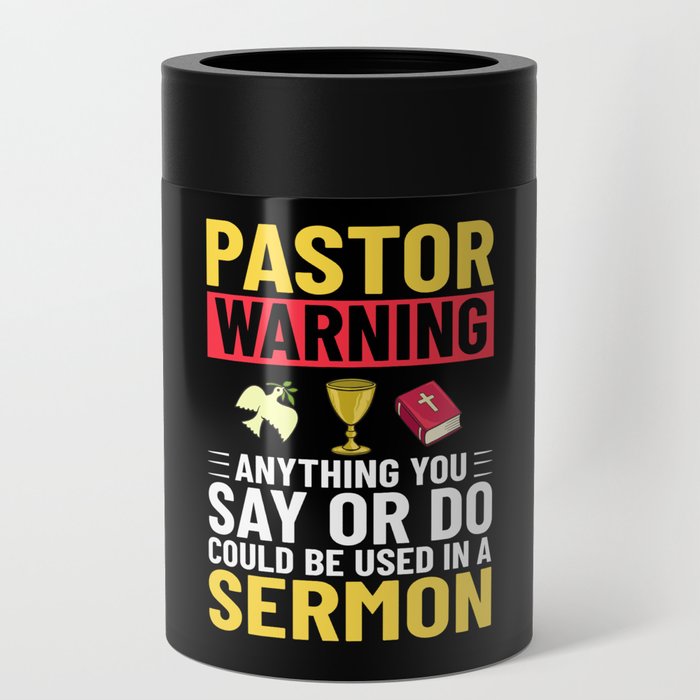 Pastor Church Minister Clergy Christian Jesus Can Cooler