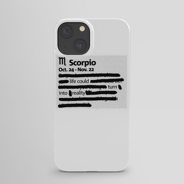 Scorpio 1 iPhone Case