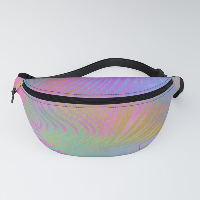 Retro Psychedelic Colorful Groovy Fanny Pack