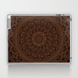 Mandala Dark Chocolate Laptop & iPad Skin