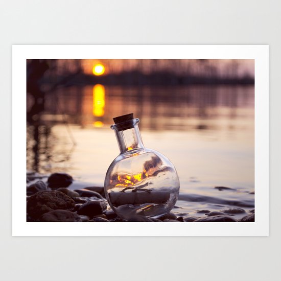 Fire Inside Art Print