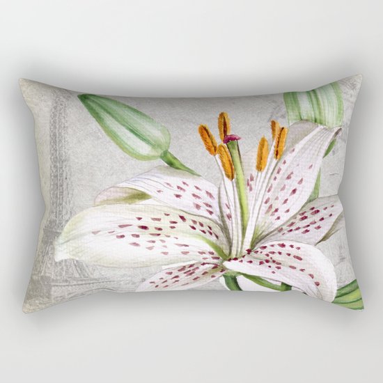 Macro Flower #3 Rectangular Pillow