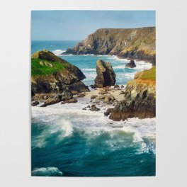 Great Britain Photography - Kynance Cove By The Beautiful Sea Poster