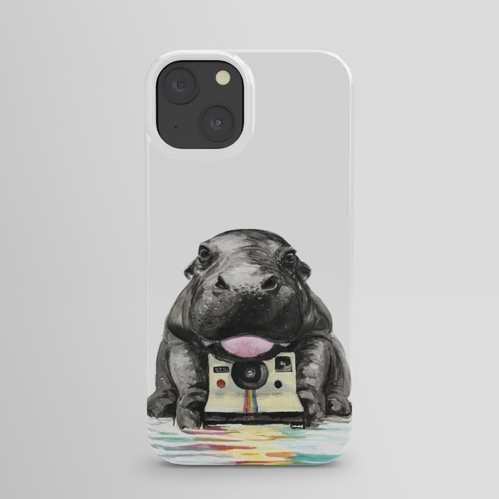 Baby Hippo iPhone Case