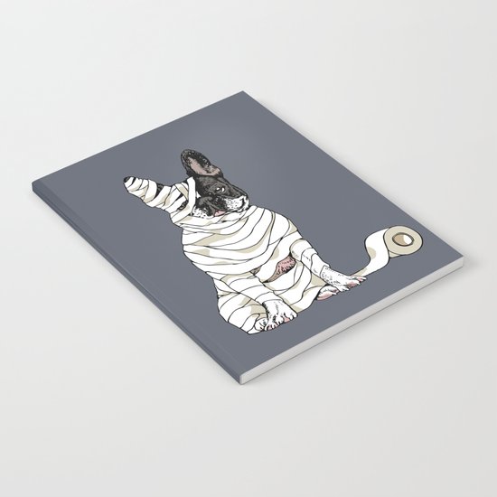 Mummy French Bulldog Notebook