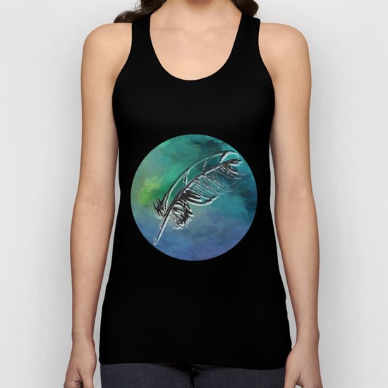 Flying Feather Unisex Tank Top
