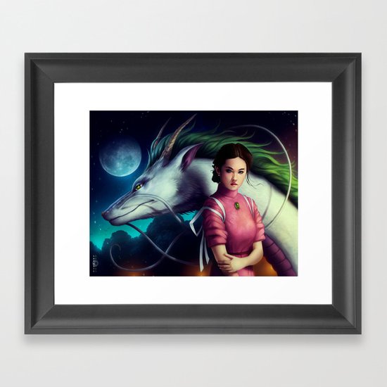 "Spirited Away" Framed Art Print