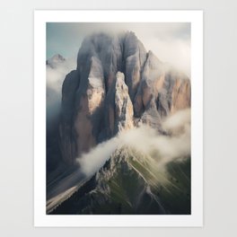 Peaks of the Dolomites Art Print