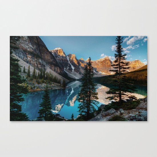 Moraine Lake Canada Canvas Print