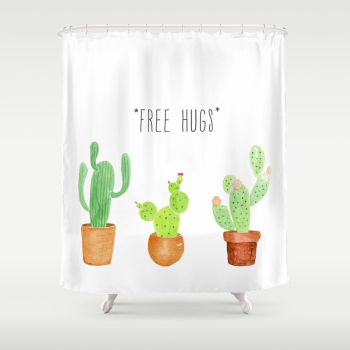 Free Hugs Shower Curtain