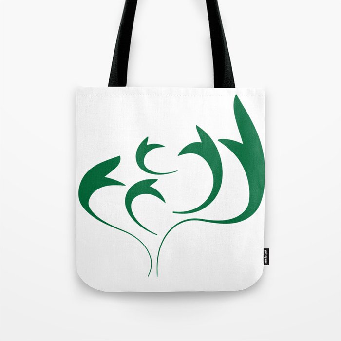 green forest Tote Bag