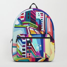 City Street Pop Art Backpack