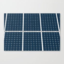 Image of solar power panel Canvas Print