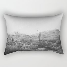 Wild West II - Black & White Version Rectangular Pillow