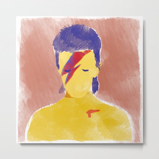 David Bowie III Metal Print