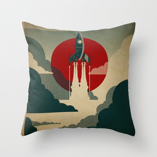 The Voyage Throw Pillow