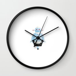 Rosie The Robotic Maid Minimal Sticker Wall Clock