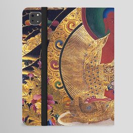 Amitabha Buddha Golden Shambala Thangka iPad Folio Case