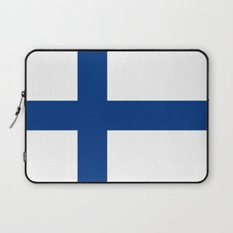 Flag of Finland Finnish Flag Laptop Sleeve