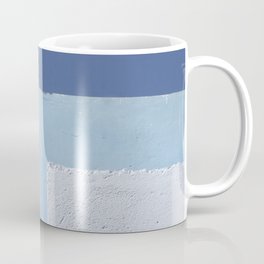 Abstract Blue Wall Shades of Blue Coffee Mug