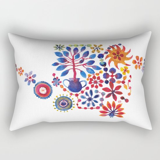MAGIC TREE ON WHITE Rectangular Pillow