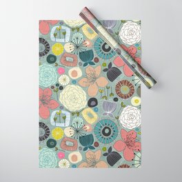 oriental blooms Wrapping Paper
