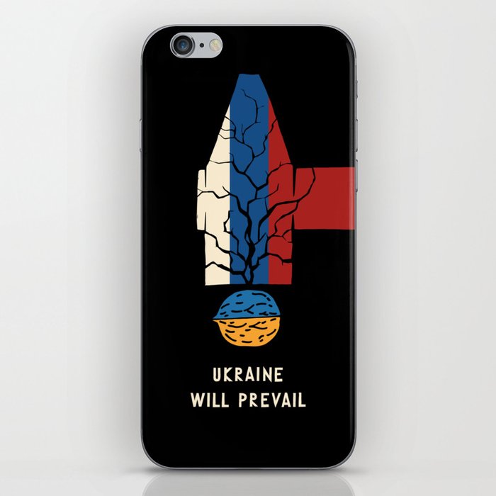 Strong nut - Ukraine will prevail iPhone Skin