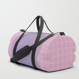 Grid retro color shapes 6 Duffle Bag