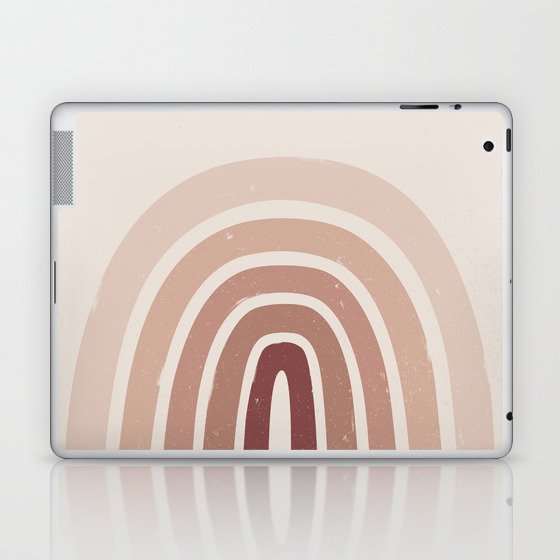 Boho Rainbow Art Laptop & iPad Skin