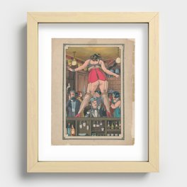 The Monocle Club Recessed Framed Print