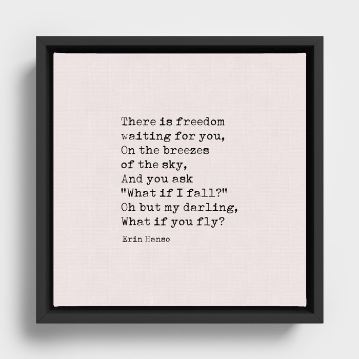 Framed Canvas