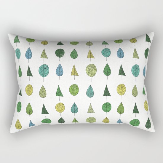 TREES MAKE A FOREST Rectangular Pillow