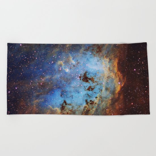 The Tapdole Nebula Beach Towel