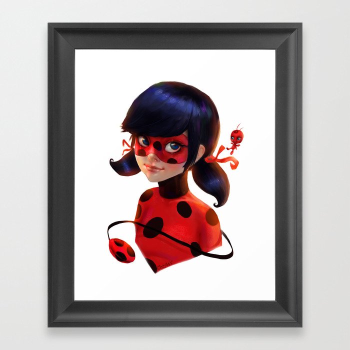 Ladybug Framed Art Print