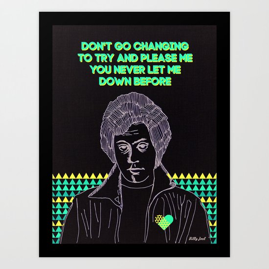 I Love You Just the Way You Are Art Print