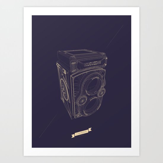 Camera Art Print