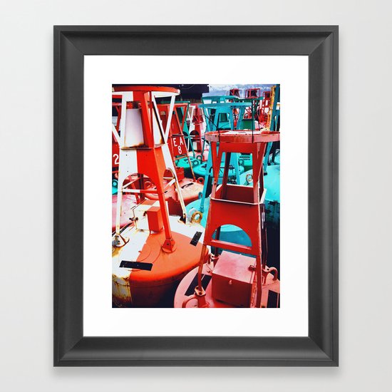 Buoy O'h Buoy Framed Art Print